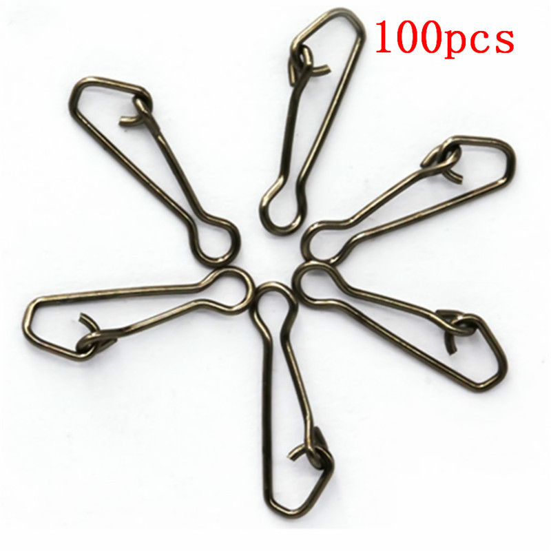 Fishing Hook Assortment - 100 шт./лот QL крючковые Вертлюги защелкивающиеся