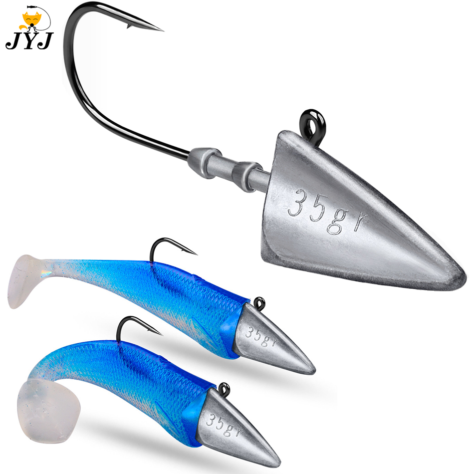 Fishing Hook Offset - Крючки WODJYJ с треугольной головкой 7г,
