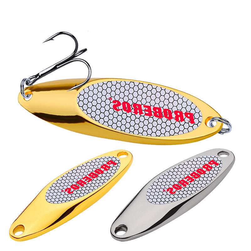 Fishing Hook Treble - Металлическая ложка-приманка для рыбалки, 3–60 г,