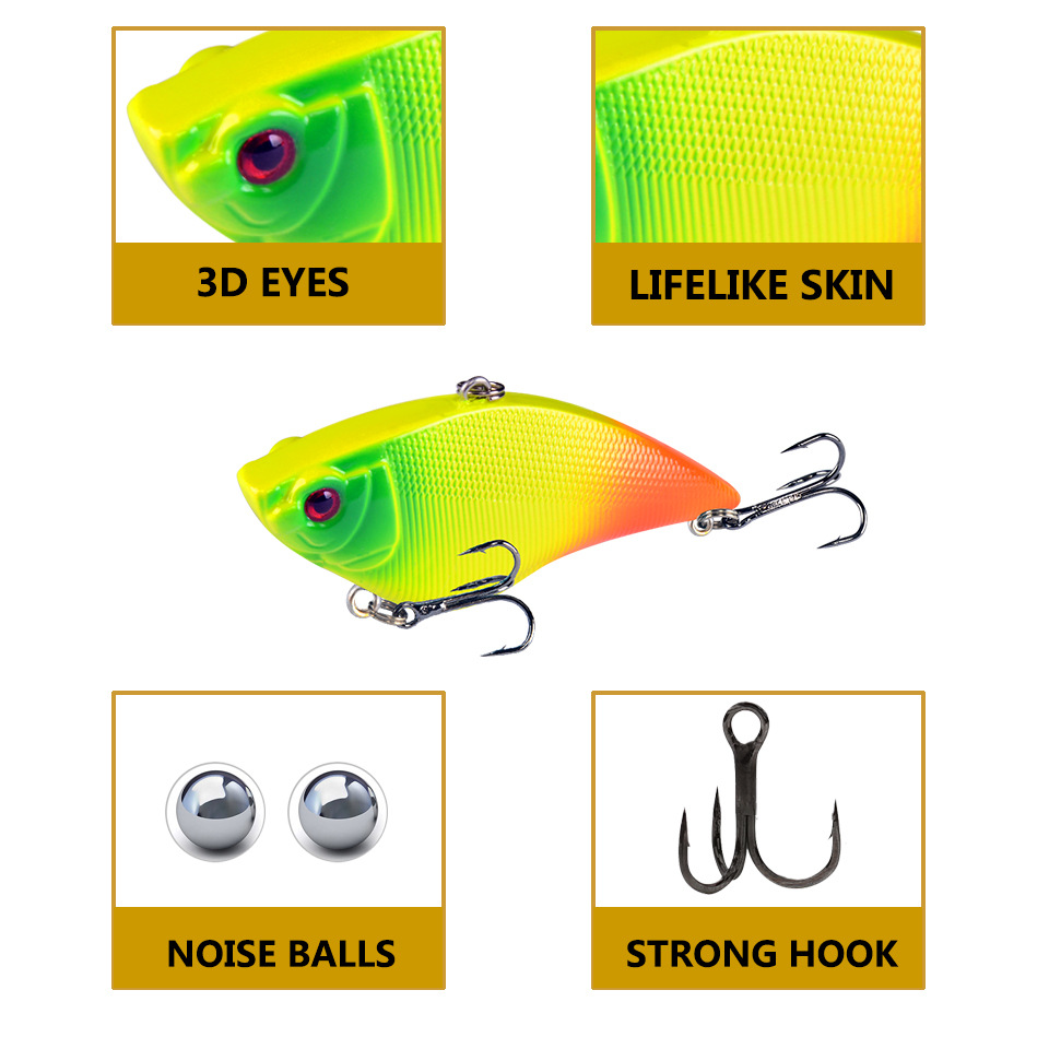 Виброимитационная приманка Lon – обзор и цена Fishing Hook Treble