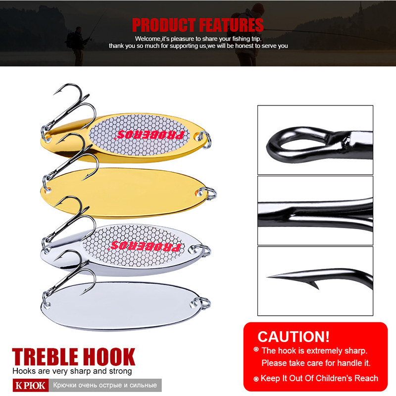 Металлическая ложка-приманка д – обзор и цена Fishing Hook Treble