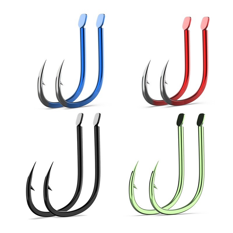 50 шт. плоские рыболовные крюч – обзор и цена Fishing Hook Assortment